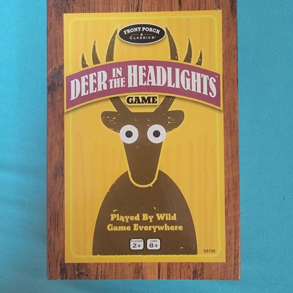 Deer In The Headlights Family Fun Card & Dice Game by Front Porch Classics
